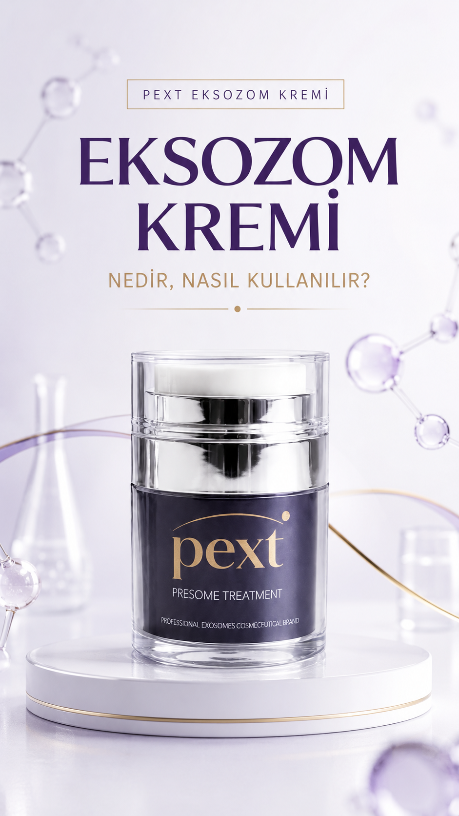 PEXT eksozom kremi: nedir, nasıl kullanılır? Kapak görseli